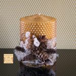 Χειροποίητο Φυσικό Κερί Μέλισσας- Φύλλο Κηρήθρας (Μεσαίο Μέγεθος)