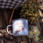 Κούπα Εμαγιέ "Το Σπίτι του Μελιού"